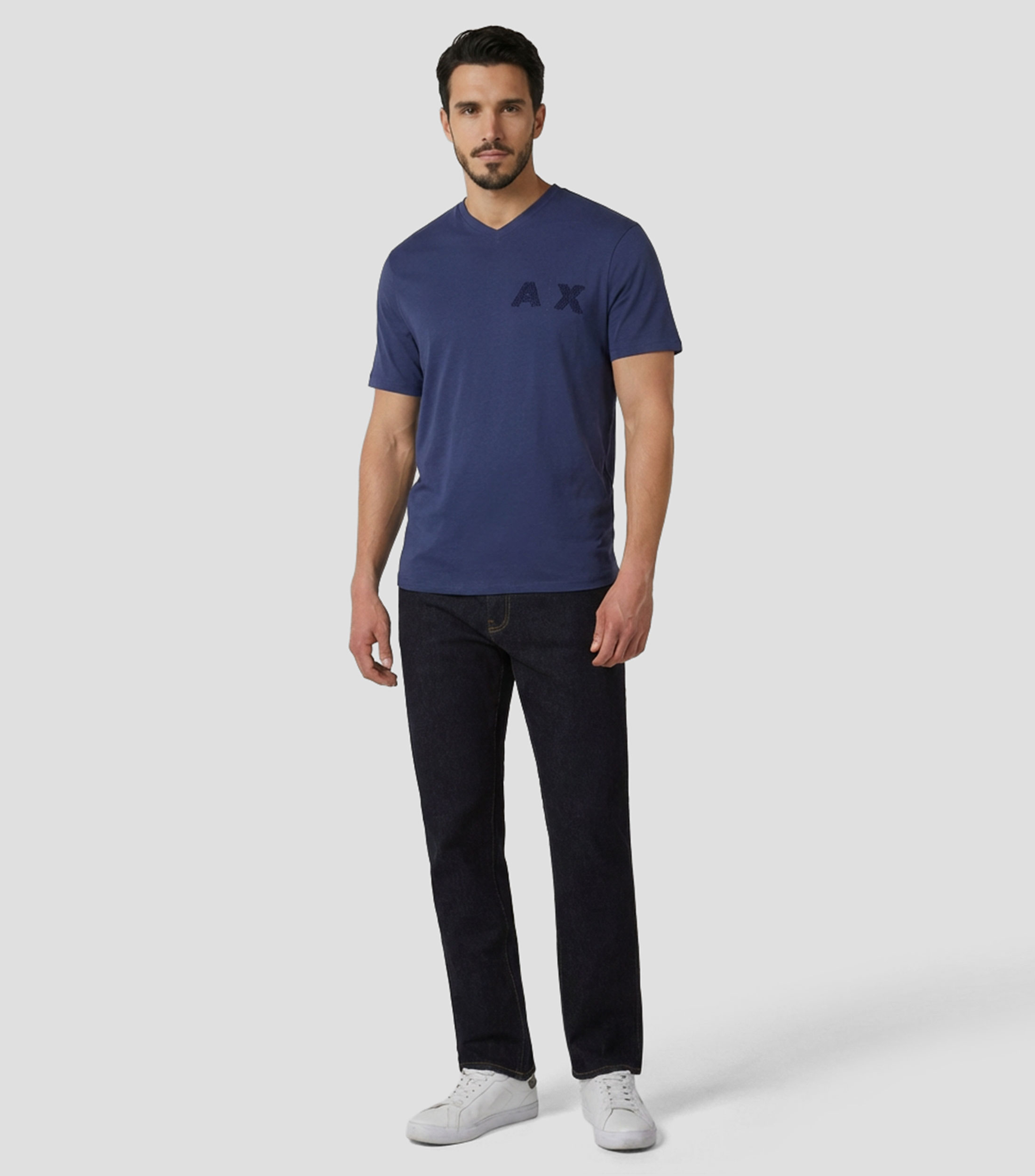 Playera estampada de manga corta Hombre